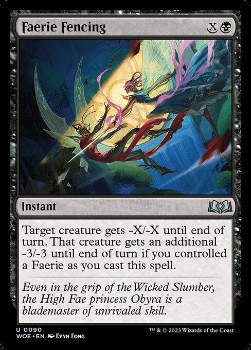 Faerie Fencing (woe)