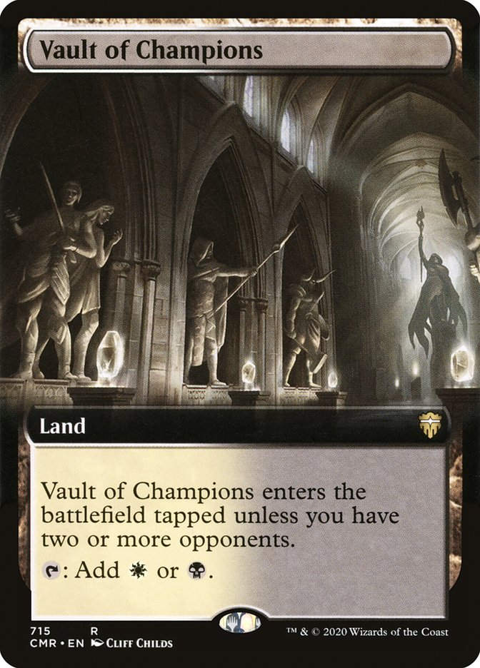Vault of Champions (CMR) (715) / Extended Art