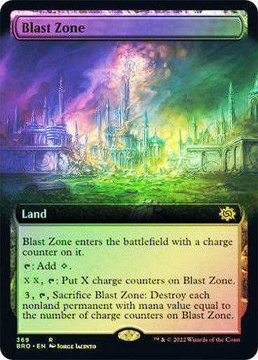 Blast Zone (BRO) / Extended Art Foil