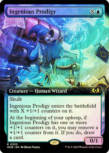 Ingenious Prodigy (woe) / Extended Art Foil
