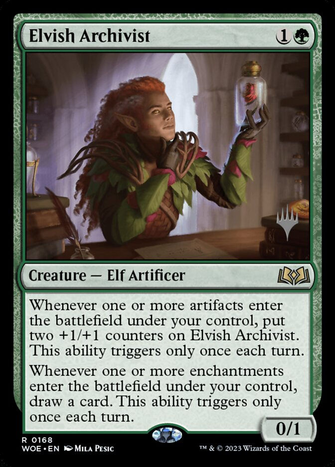 Elvish Archivist (PWOE) (168p)