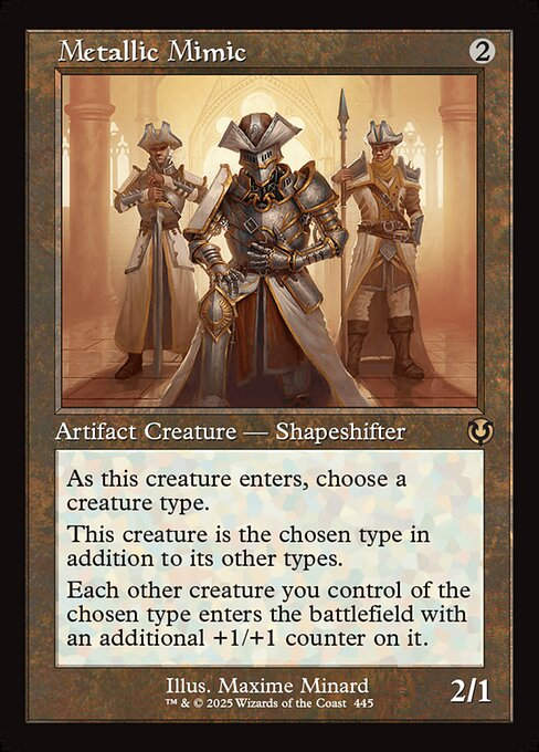 Metallic Mimic (INR) (445) / Retro Frame