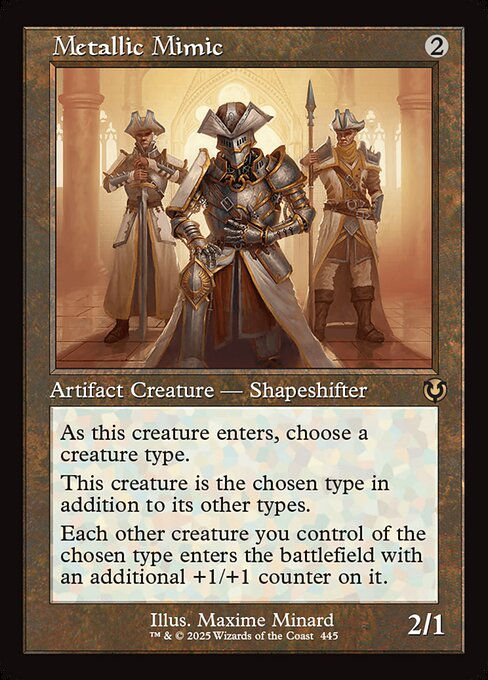 Metallic Mimic (INR) (445) / Retro Frame