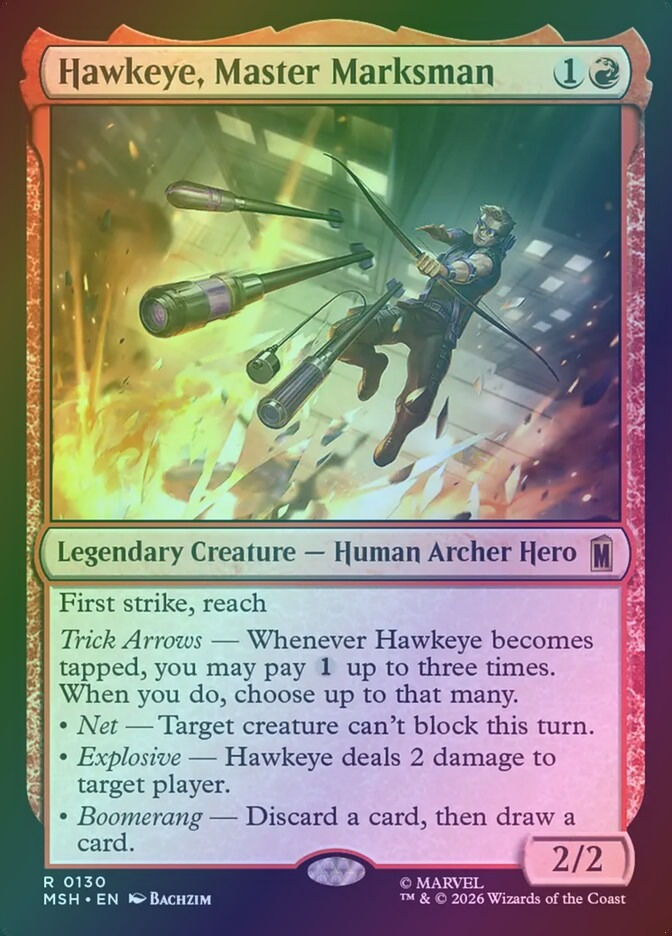 Hawkeye, Master Marksman (MSH) (130) / Foil