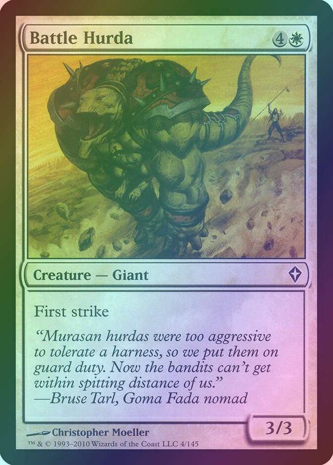 Battle Hurda (WWK) (4) / Foil