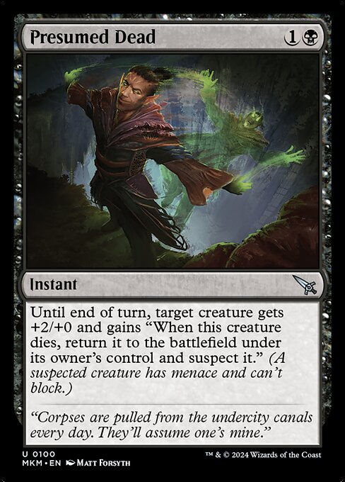 Presumed Dead (mkm) (100)