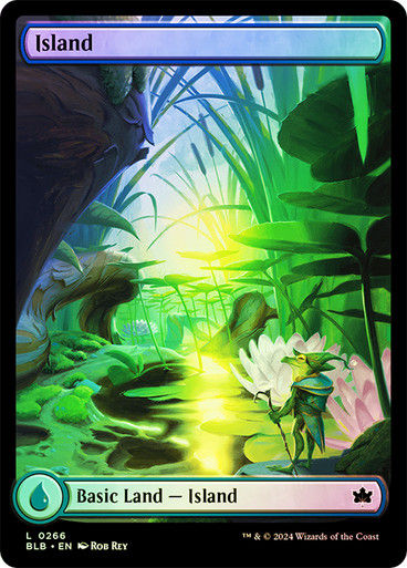Island (blb) (266) / Foil