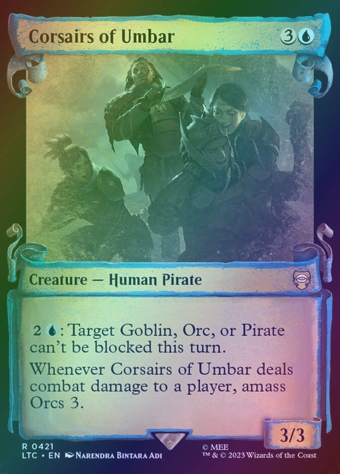 Corsairs of Umbar (LTC) (421) / Showcase / Foil