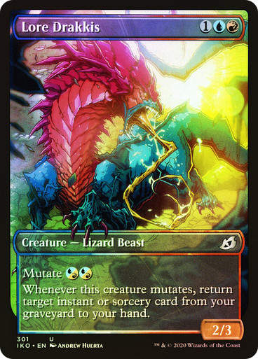 Lore Drakkis (IKO) (301) / Showcase / Foil