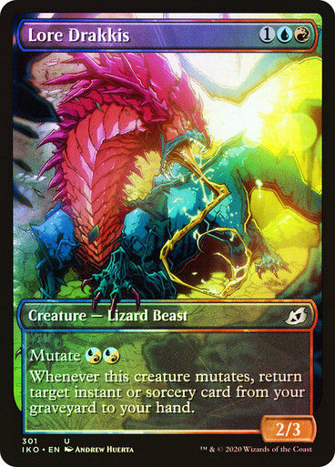 Lore Drakkis (IKO) (301) / Showcase / Foil