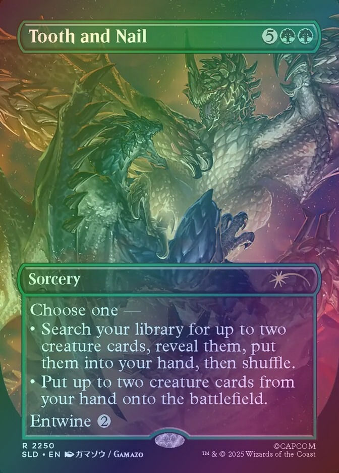 Tooth and Nail (SLD) (2250) / Borderless / Foil
