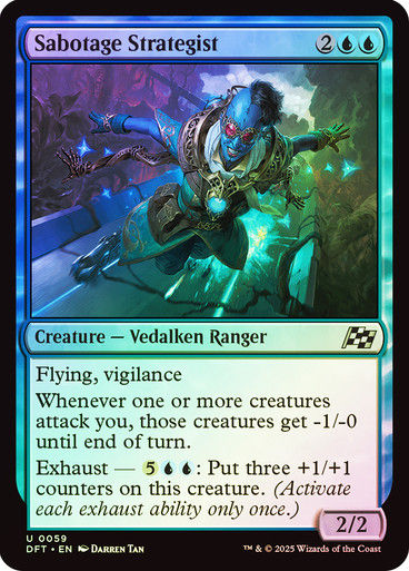 Sabotage Strategist (DFT) (59) / Foil