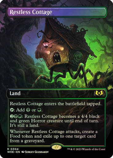 Restless Cottage (woe) / Borderless Foil