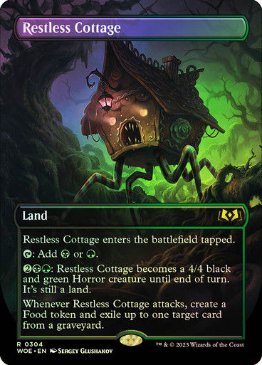 Restless Cottage (woe) / Borderless Foil