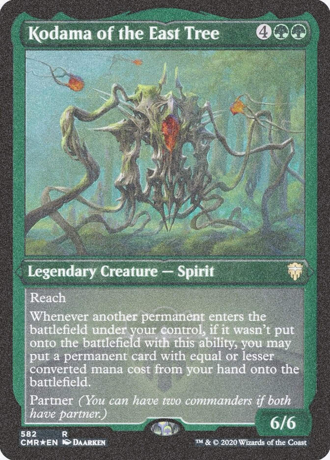 Kodama of the East Tree (CMR) (582) / Foil Etched