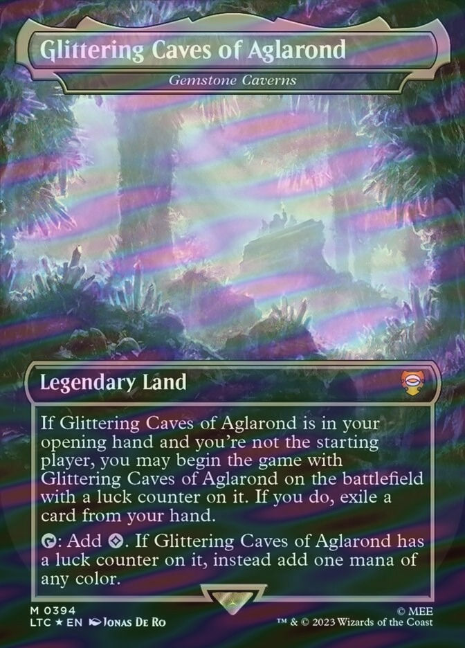 Gemstone Caverns (LTC) (394) / Borderless / Surge Foil