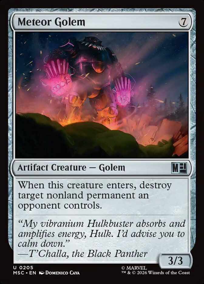 Meteor Golem (MSC) (205)