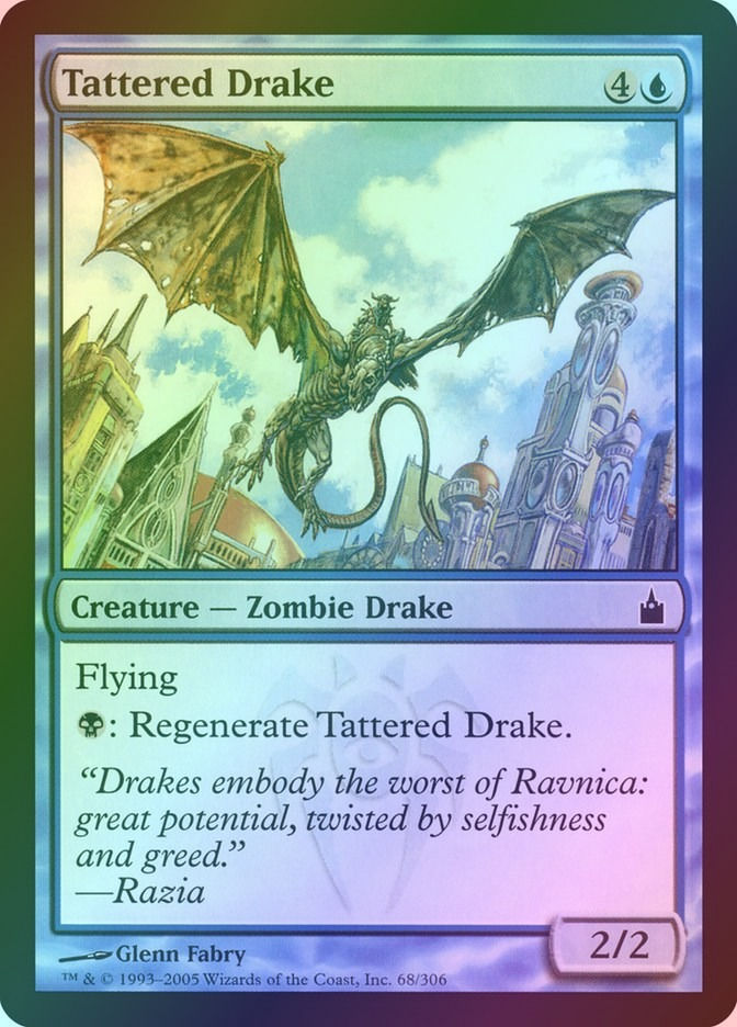 Tattered Drake (RAV) (68) / Foil
