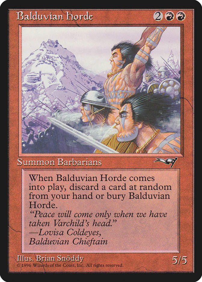 Balduvian Horde (ALL) (65)