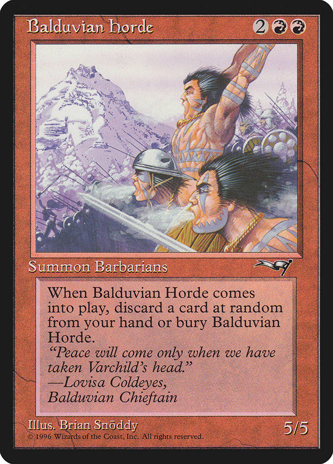 Balduvian Horde (ALL) (65)