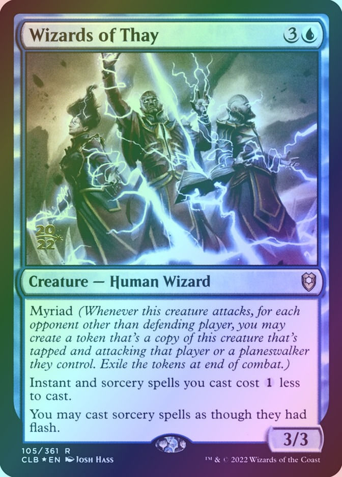 Wizards of Thay (PCLB) (105s) / Foil