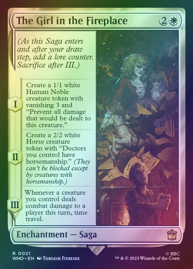 The Girl in the Fireplace (WHO) (21) / Foil