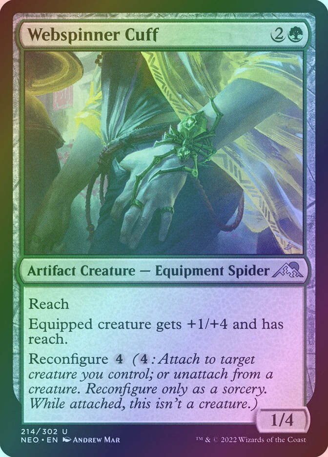 Webspinner Cuff (NEO) (214) / Foil