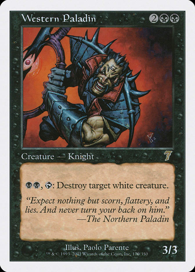 Western Paladin (7ED) (170)