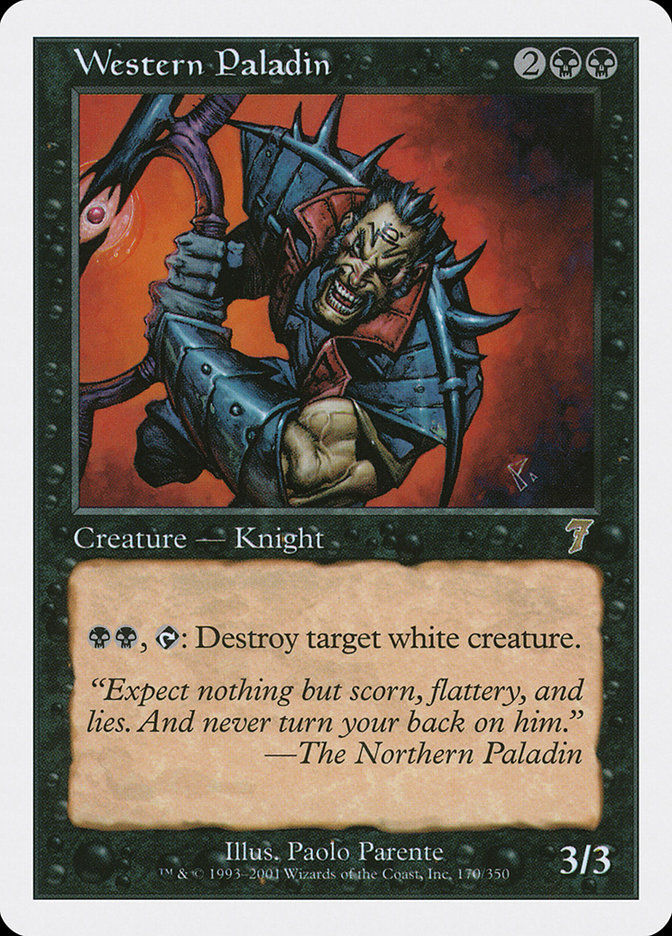 Western Paladin (7ED) (170)