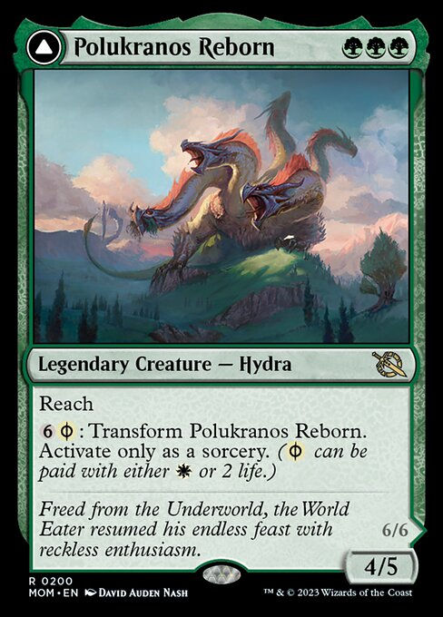 Polukranos Reborn // Polukranos, Engine of Ruin (mom) — cara 1 de 2