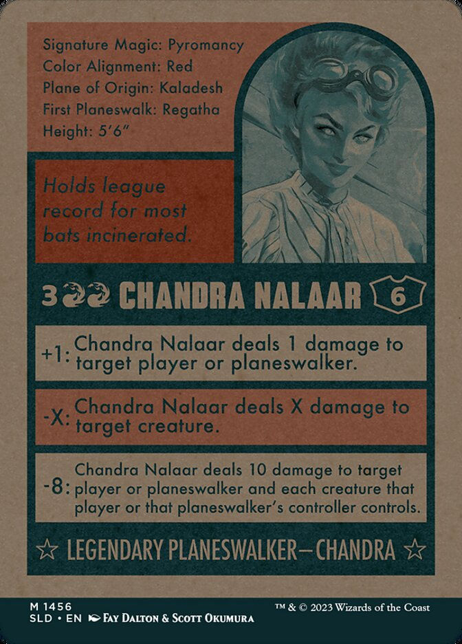 Chandra Nalaar // Chandra Nalaar (SLD) (1456) / Borderless — cara 2 de 2