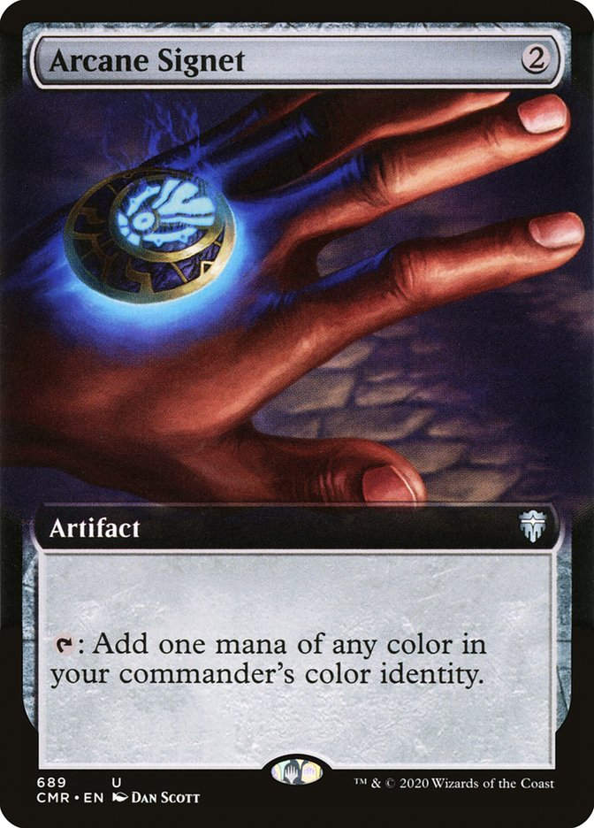 Arcane Signet (CMR) (689) / Extended Art