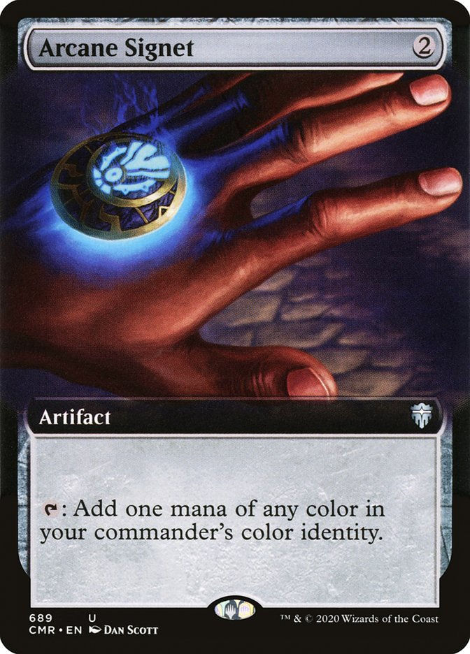 Arcane Signet (CMR) (689) / Extended Art