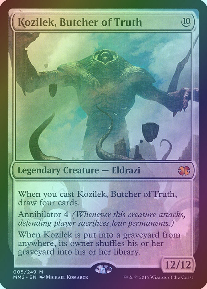 Kozilek, Butcher of Truth (MM2) (5) / Foil