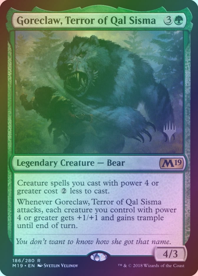 Goreclaw, Terror of Qal Sisma (PM19) (186p) / Foil