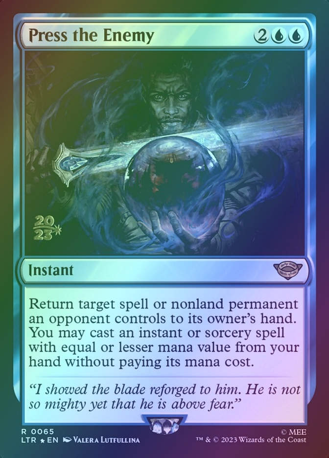 Press the Enemy (PLTR) (65s) / Foil
