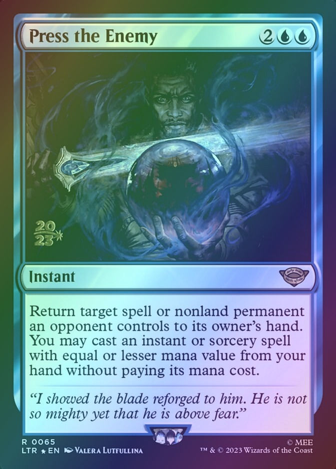 Press the Enemy (PLTR) (65s) / Foil