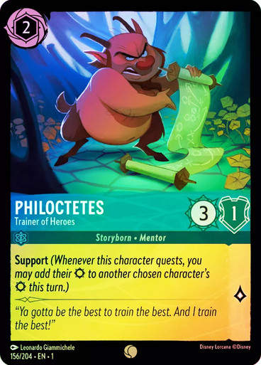 Philoctetes - Trainer of Heroes (LOR_TFC) / Foil