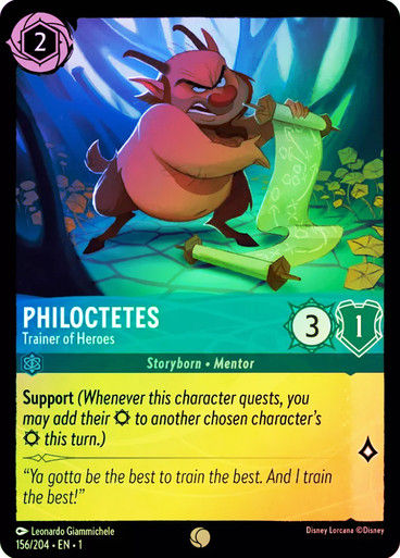 Philoctetes - Trainer of Heroes (LOR_TFC) / Foil