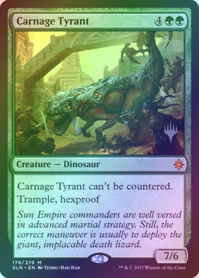 Carnage Tyrant (PXLN) (179p) / Foil
