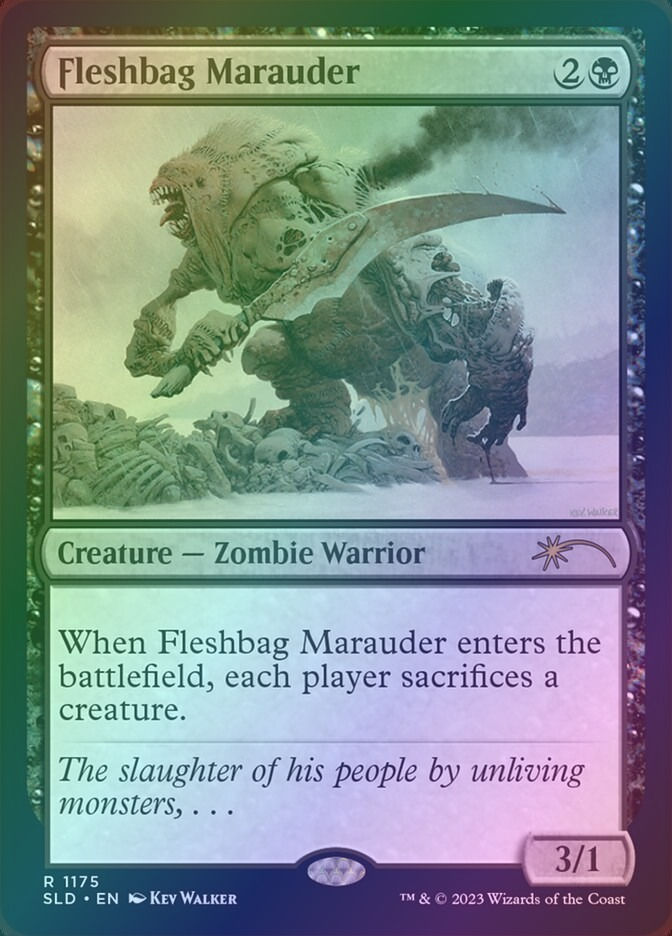 Fleshbag Marauder (SLD) (1175) / Foil