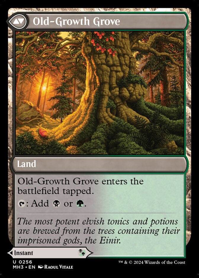 Revitalizing Repast // Old-Growth Grove (MH3) (256) — cara 2 de 2