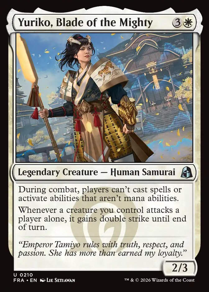 Yuriko, Blade of the Mighty (FRA) (210)