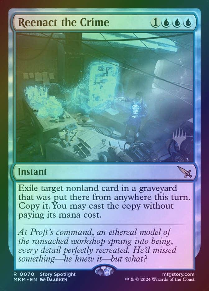 Reenact the Crime (PMKM) (70p) / Foil