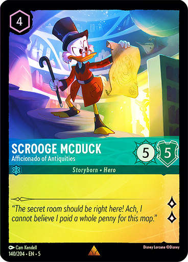 Scrooge McDuck - Afficionado of Antiquities (LOR_SHS) / Foil