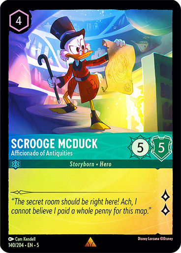Scrooge McDuck - Afficionado of Antiquities (LOR_SHS) / Foil
