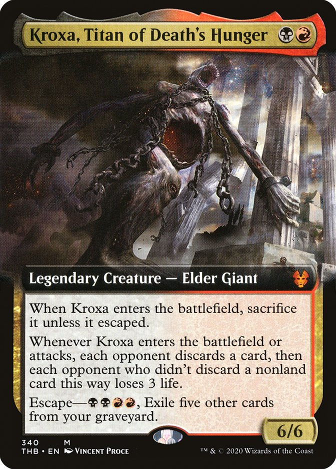 Kroxa, Titan of Death's Hunger (THB) (340) / Extended Art