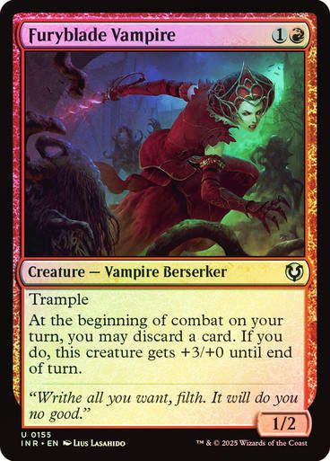 Furyblade Vampire (INR) (155) / Foil