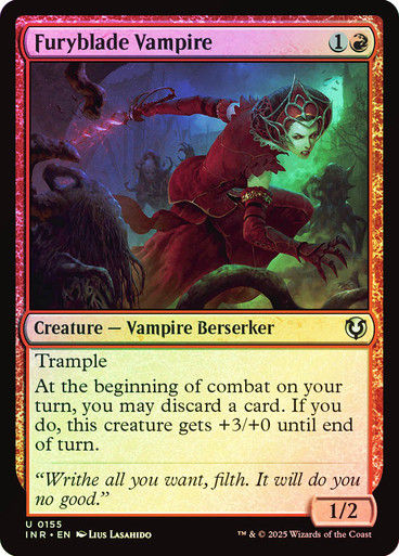 Furyblade Vampire (INR) (155) / Foil