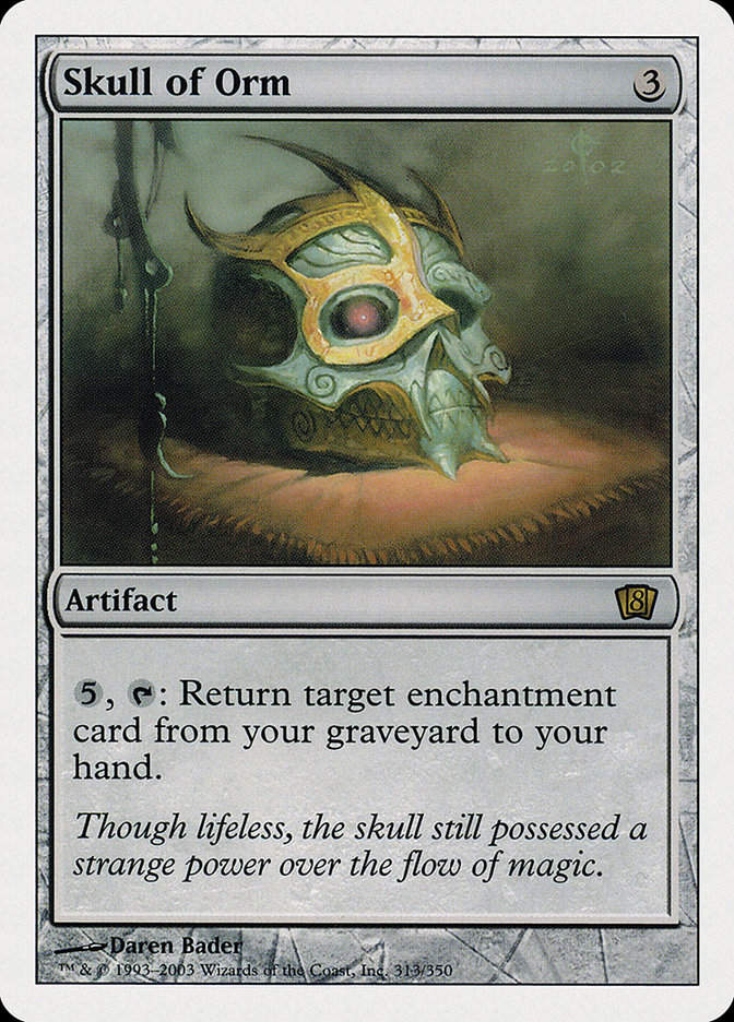 Skull of Orm (8ED) (313)